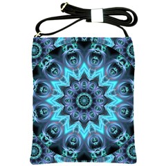 Star Connection, Abstract Cosmic Constellation Shoulder Sling Bag