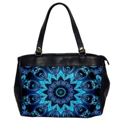 Star Connection, Abstract Cosmic Constellation Oversize Office Handbag (one Side)