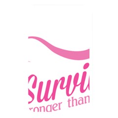 Survivor Stronger Than Cancer Pink Ribbon Memory Card Reader (rectangular) by breastcancerstuff