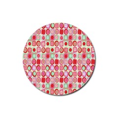 Far Out Geometrics Drink Coasters 4 Pack (round) by StuffOrSomething