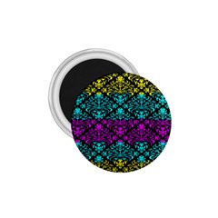 Cmyk Damask Flourish Pattern 1 75  Button Magnet by DDesigns