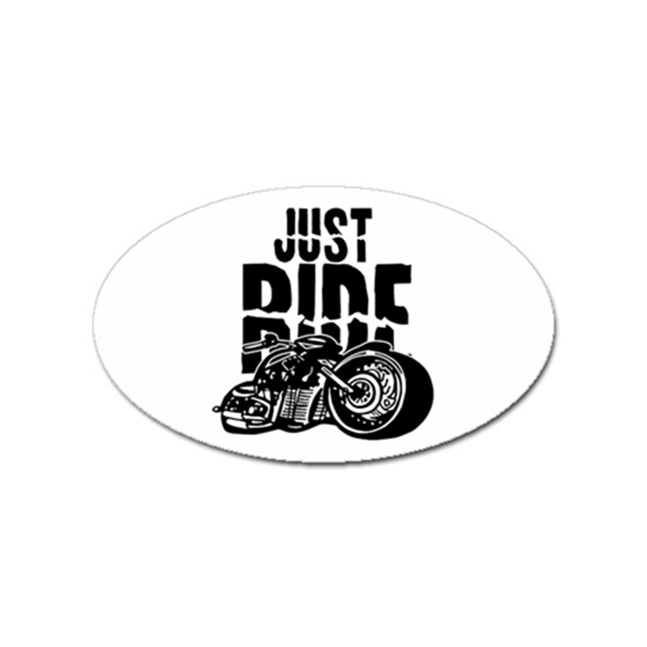 Justride Sticker (Oval)