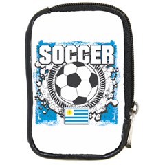 Soccer Uruguay Compact Camera Leather Case by MegaSportsFan