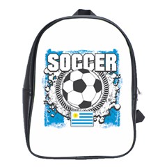 Soccer Uruguay School Bag (xl) by MegaSportsFan
