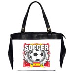 Soccer Spain Oversize Office Handbag (Two Sides) Front