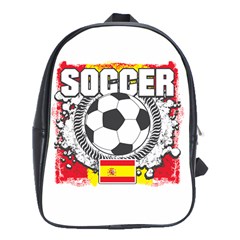 Soccer Spain School Bag (xl) by MegaSportsFan