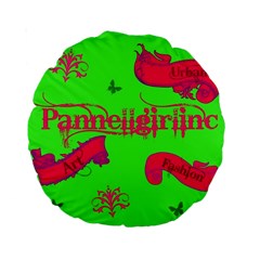 Pannellgirlinc 15  Premium Round Cushion  by Pannellgirlinc