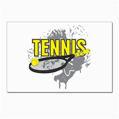 Tennis Postcard 4 x 6  (pkg Of 10) by MegaSportsFan