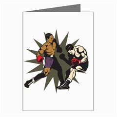 Knockout Boxing Greeting Cards (pkg Of 8) by MegaSportsFan