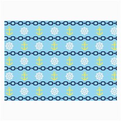 Anchors & Boat Wheels Glasses Cloth (large) by StuffOrSomething