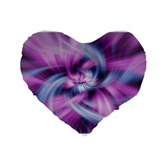 Mixed Pain Signals 16  Premium Heart Shape Cushion  by FunWithFibro