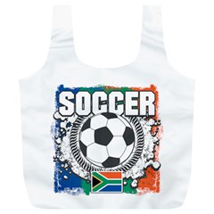 Soccer South Africa Full Print Recycle Bag (xl) by MegaSportsFan