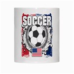 Soccer United States of America White Mug Center