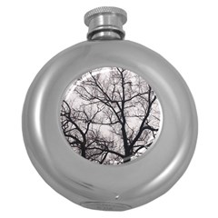 Tree Hip Flask (round)