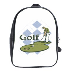 Classic Golf School Bag (xl) by MegaSportsFan