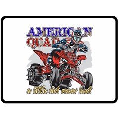 American Quad Fleece Blanket (extra Large) by MegaSportsFan