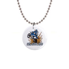 Eat Sleep Ride Motocross 1  Button Necklace