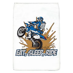 Eat Sleep Ride Motocross Removable Flap Cover (large) by MegaSportsFan