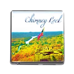 Chimney Rock Overlook Air Brushed Memory Card Reader With Storage (square) by Majesticmountain