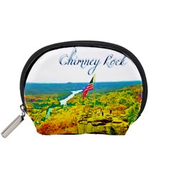 Chimney Rock Overlook Air Brushed Mini Zipper Pouch by Majesticmountain