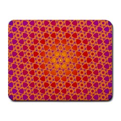 Radial Flower Small Mouse Pad (rectangle)