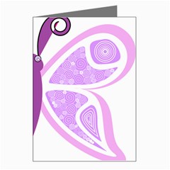 Whimsical Awareness Butterfly Greeting Card by FunWithFibro