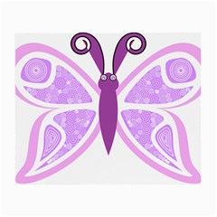 Whimsical Awareness Butterfly Glasses Cloth (small) by FunWithFibro