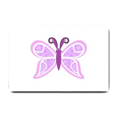 Whimsical Awareness Butterfly Small Door Mat by FunWithFibro