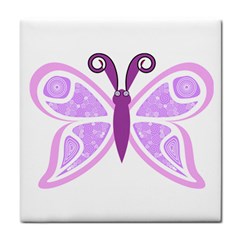 Whimsical Awareness Butterfly Face Towel by FunWithFibro