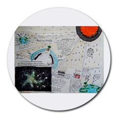 Neutrino Gravity, 8  Mouse Pad (round)