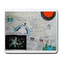 Neutrino Gravity, Large Mouse Pad (rectangle) by creationtruth