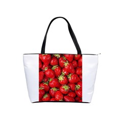 Strawberries Large Shoulder Bag