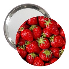 Strawberries 3  Handbag Mirror by SonderSkySecond