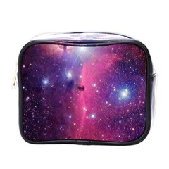 Galaxy Purple Mini Travel Toiletry Bag (one Side) by SonderSkySecond