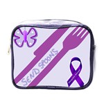 Send Spoons Mini Travel Toiletry Bag (One Side) Front