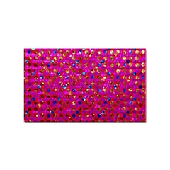 Polka Dot Sparkley Jewels 1 Sticker (rectangle) by MedusArt