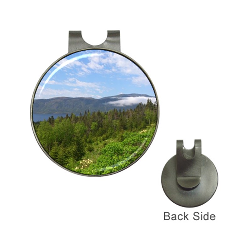Newfoundland Hat Clip with Golf Ball Marker