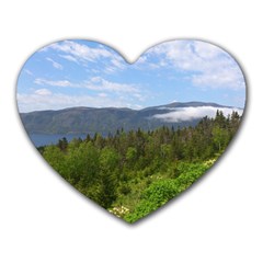 Newfoundland Mouse Pad (heart) by DmitrysTravels