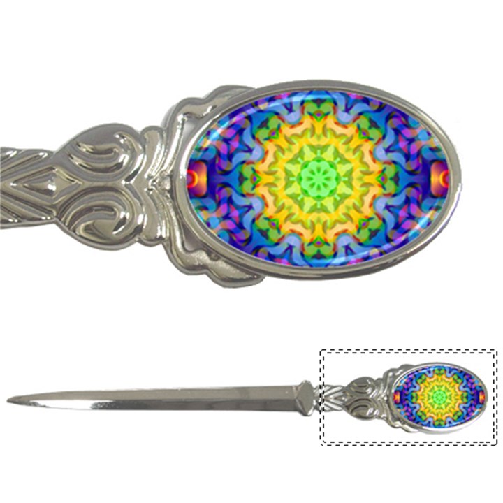 Psychedelic Abstract Letter Opener
