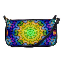 Psychedelic Abstract Evening Bag by Colorfulplayground