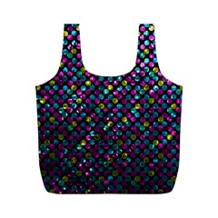 Polka Dot Sparkley Jewels 2 Reusable Bag (m) by MedusArt