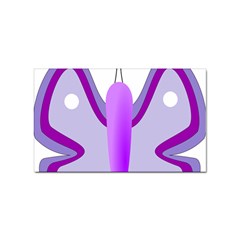 Cute Awareness Butterfly Sticker (Rectangle)