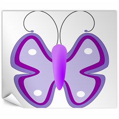 Cute Awareness Butterfly Canvas 20  X 24  (unframed) by FunWithFibro