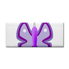 Cute Awareness Butterfly Hand Towel