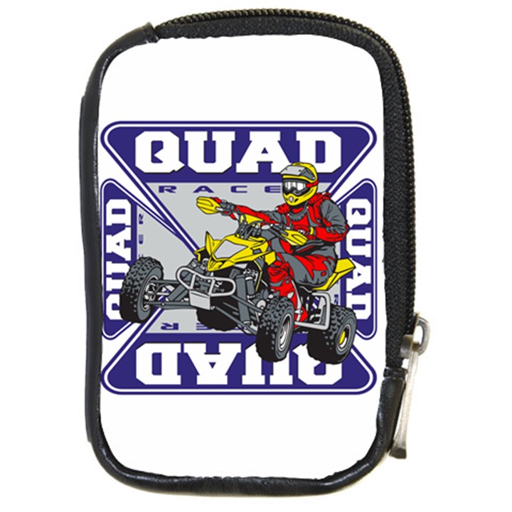 Quad Racer Compact Camera Leather Case