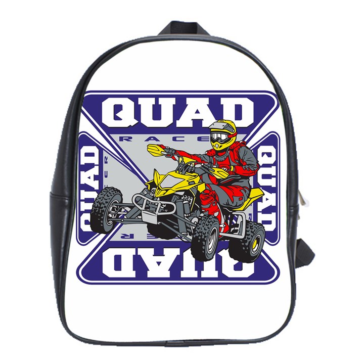 Quad Racer School Bag (XL)