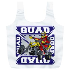 Quad Racer Full Print Recycle Bag (xl) by MegaSportsFan