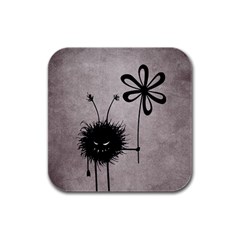 Evil Flower Bug Vintage Drink Coasters 4 Pack (square) by CreaturesStore