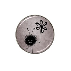 Evil Flower Bug Vintage Golf Ball Marker (for Hat Clip) by CreaturesStore