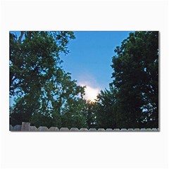 Coming Sunset Accented Edges Postcards 5  X 7  (10 Pack) by Majesticmountain